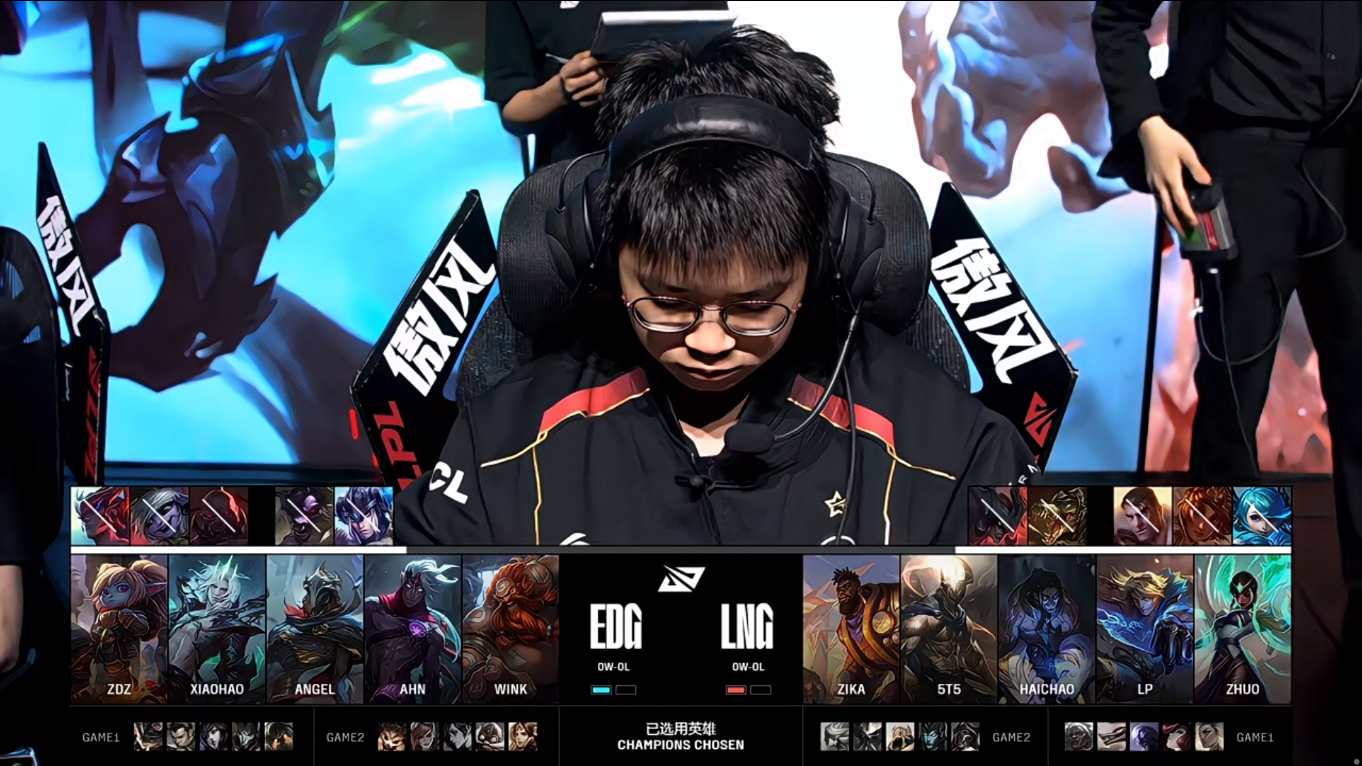 EDG翻盘RNG，Ruler操刀奇招英雄翻盘强强对话淘汰赛，引爆全场热议